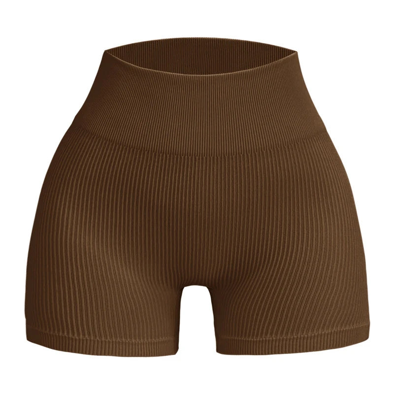 Seamless Compression Gym Shorts
