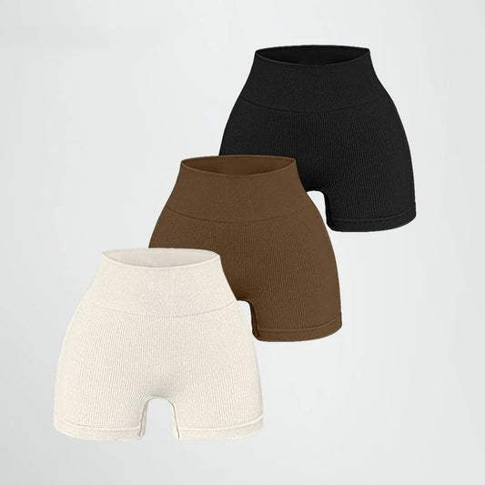 Seamless Compression Gym Shorts